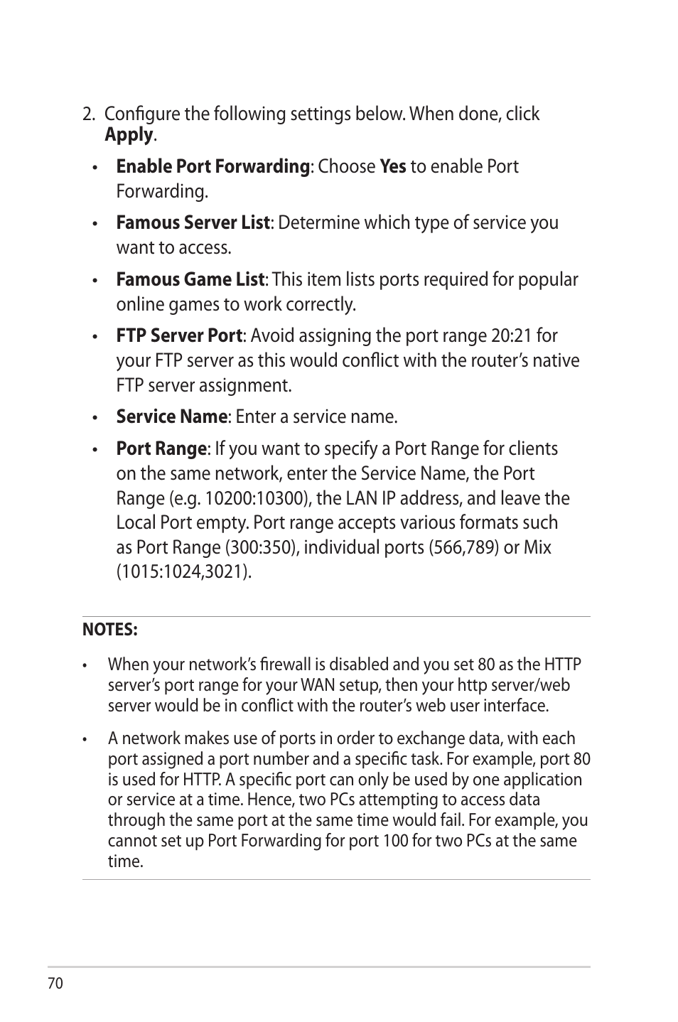 Asus RT-AC68U User Manual | Page 70 / 129