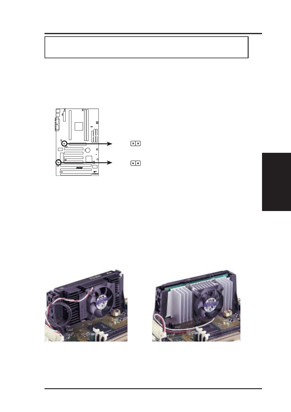 Iii. hardware setup, Recommended heatsinks for slot 1 processors | Asus P2-99 User Manual | Page 25 / 96