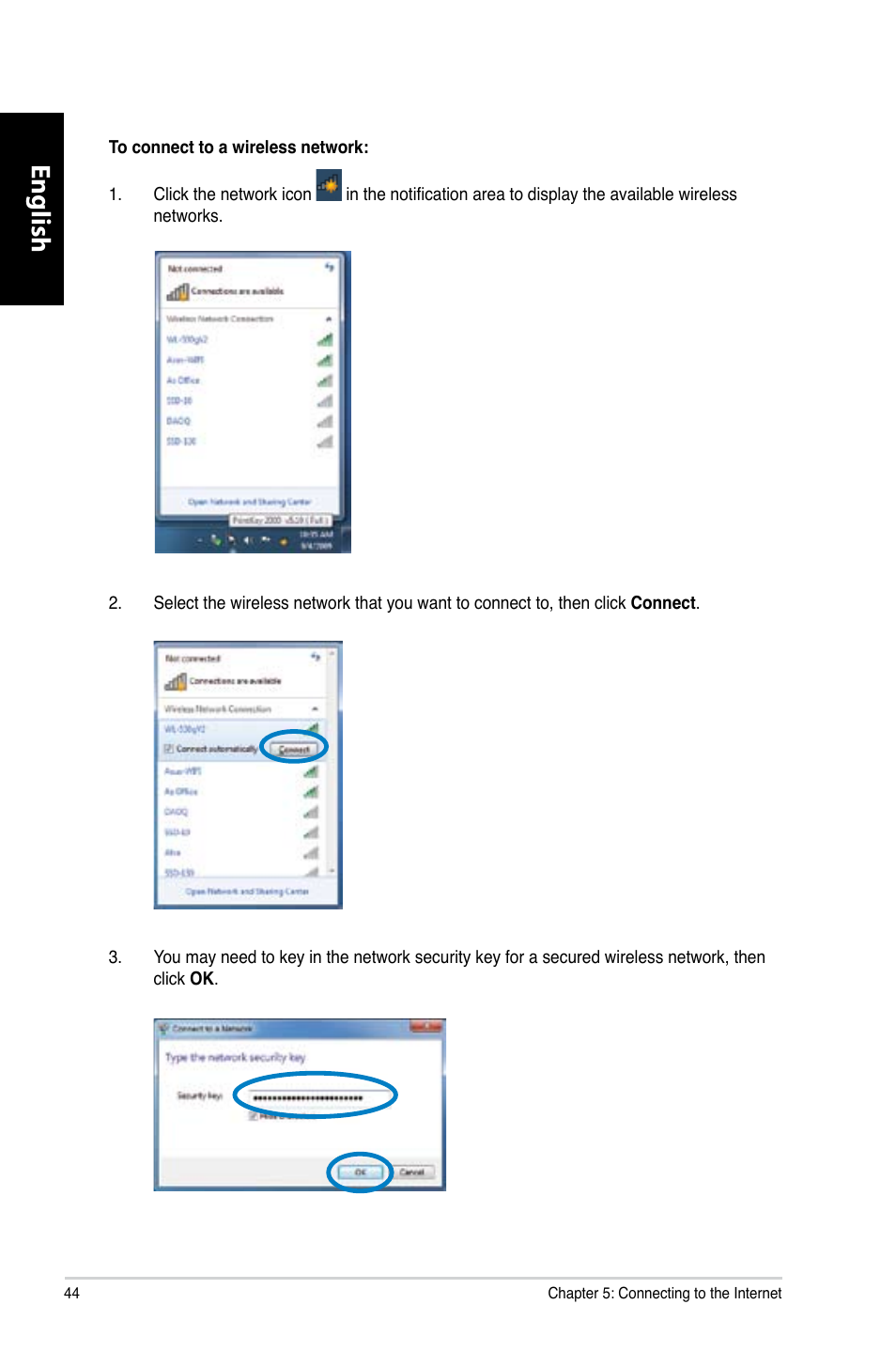 English | Asus CM6870 User Manual | Page 46 / 352