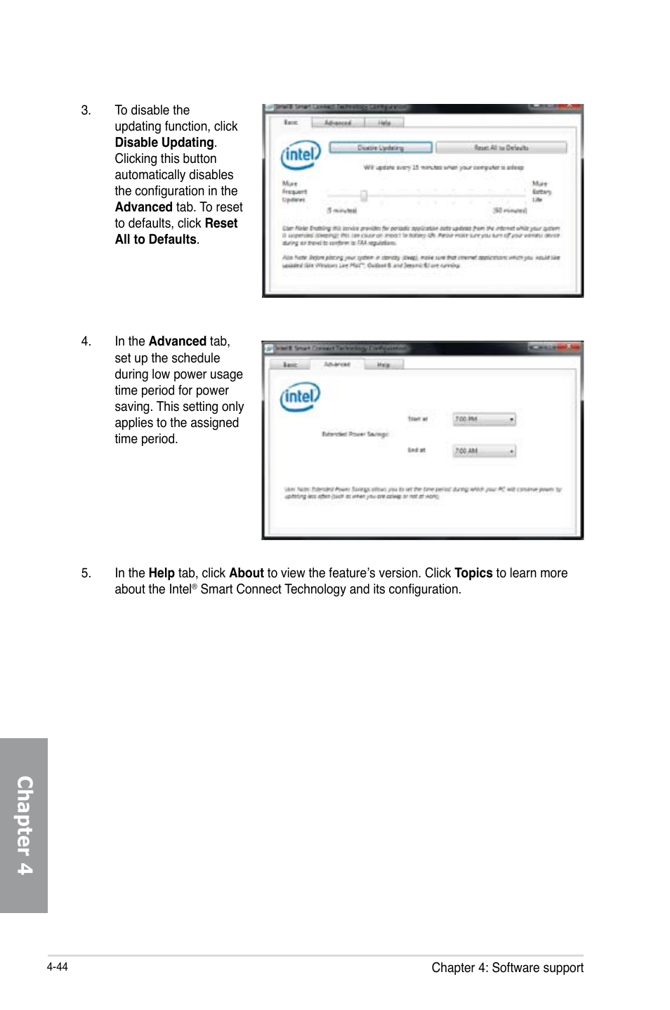 Chapter 4 | Asus SABERTOOTH Z77 User Manual | Page 158 / 178