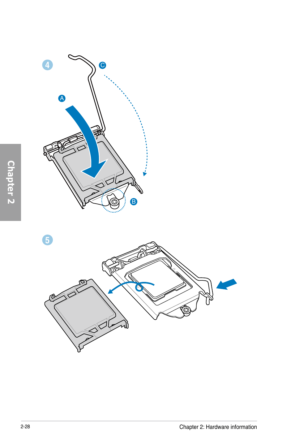 Chapter 2 4 5 | Asus SABERTOOTH Z77 User Manual | Page 48 / 178