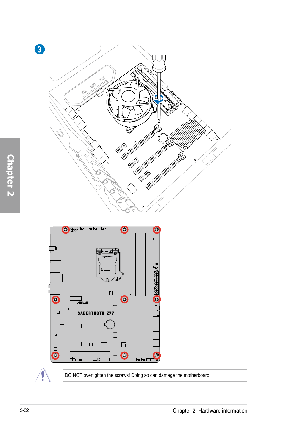 Chapter 2 | Asus SABERTOOTH Z77 User Manual | Page 52 / 178