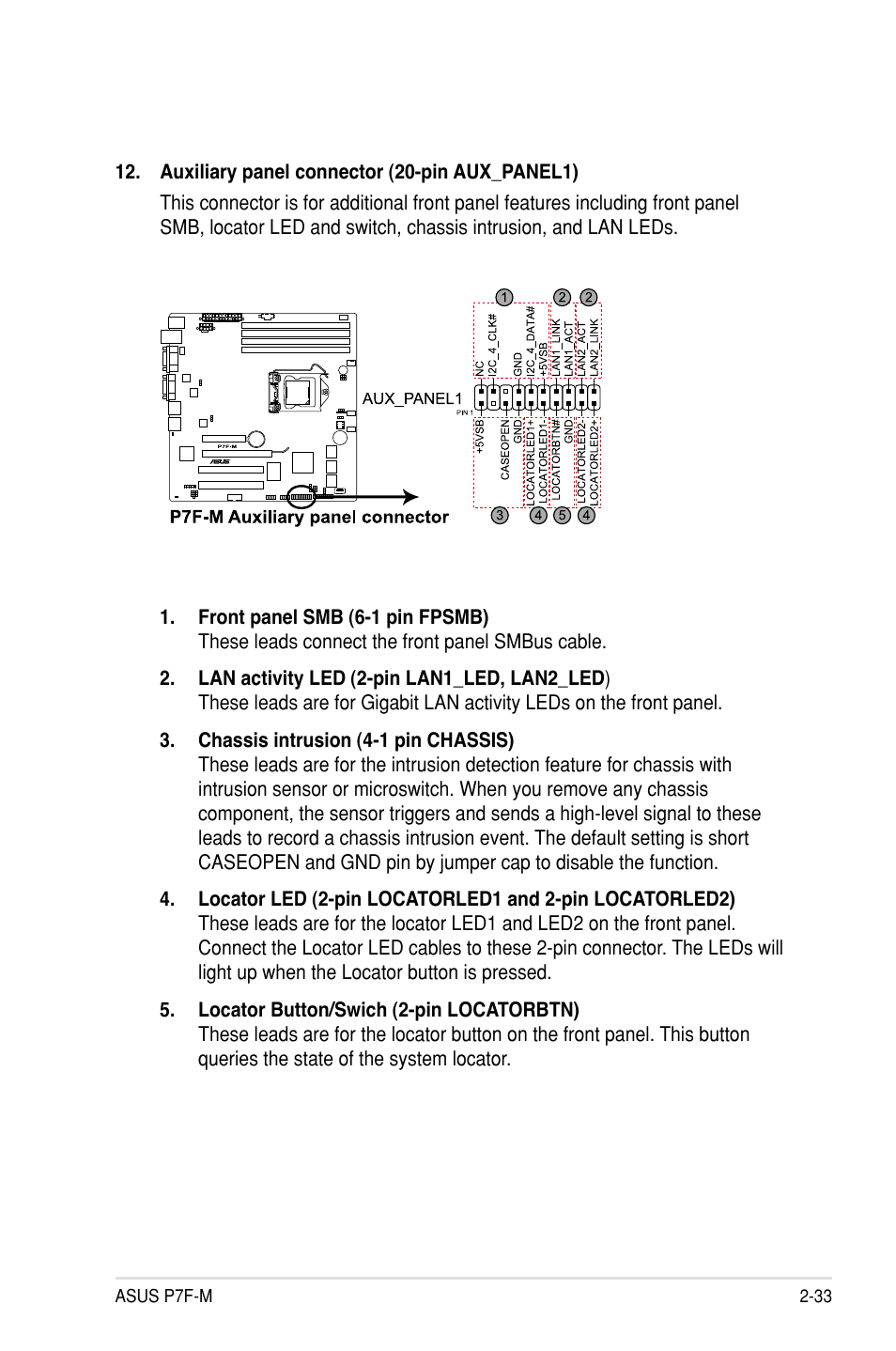 Asus P7F-M User Manual | Page 51 / 160