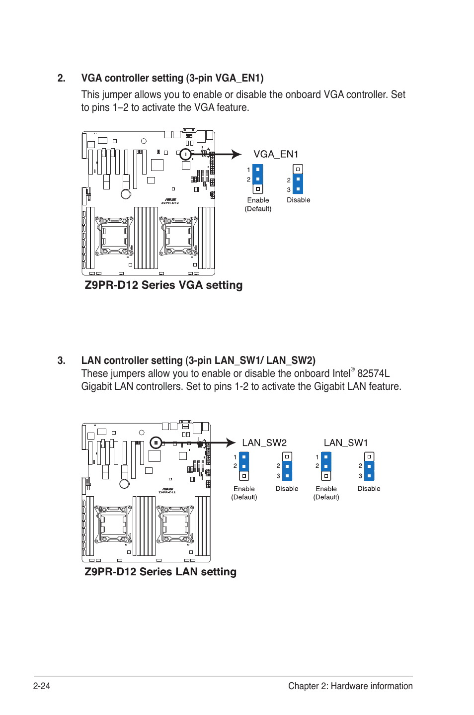 Asus Z9PR-D12 User Manual | Page 44 / 190