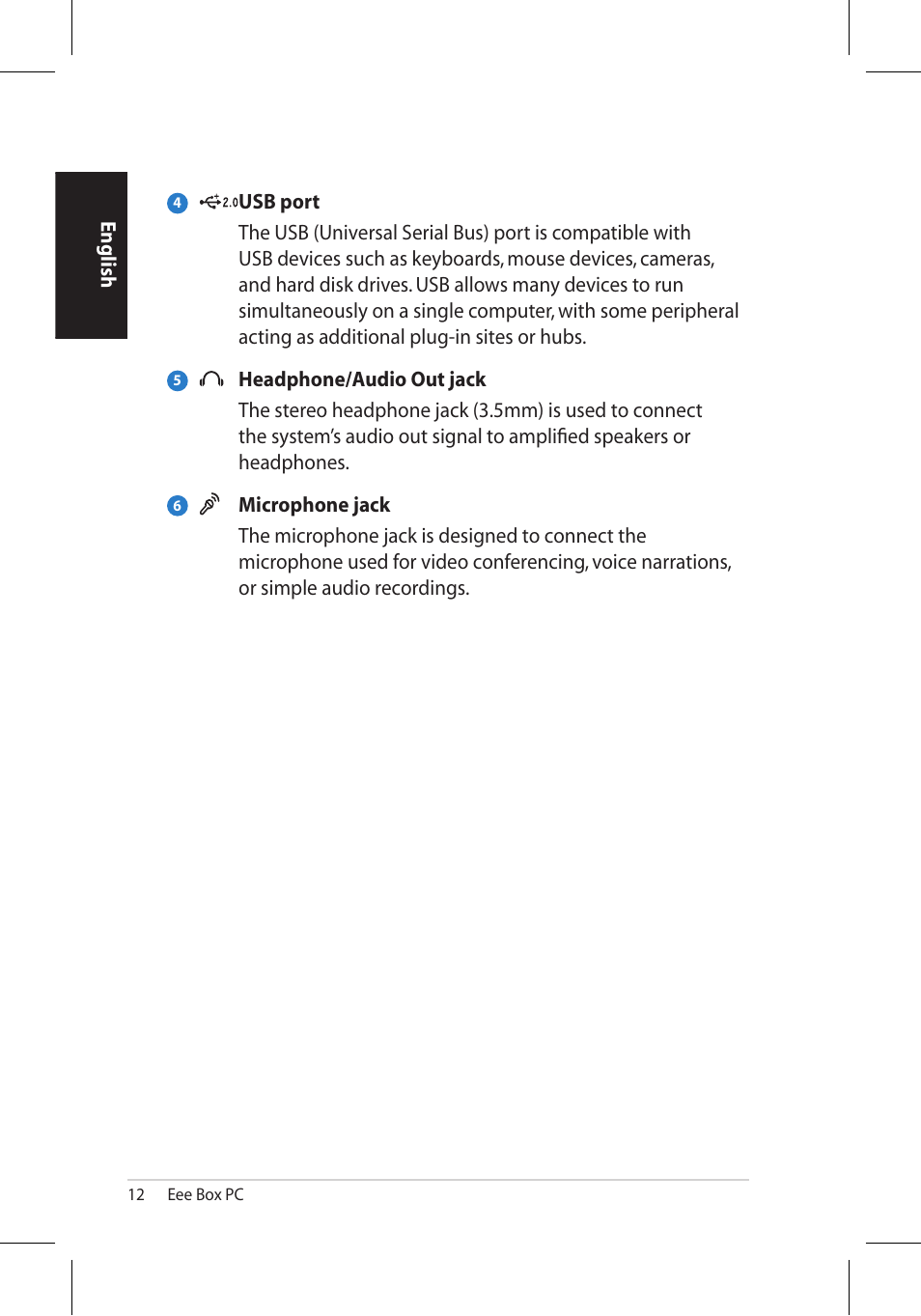 Asus EB1006 User Manual | Page 12 / 172