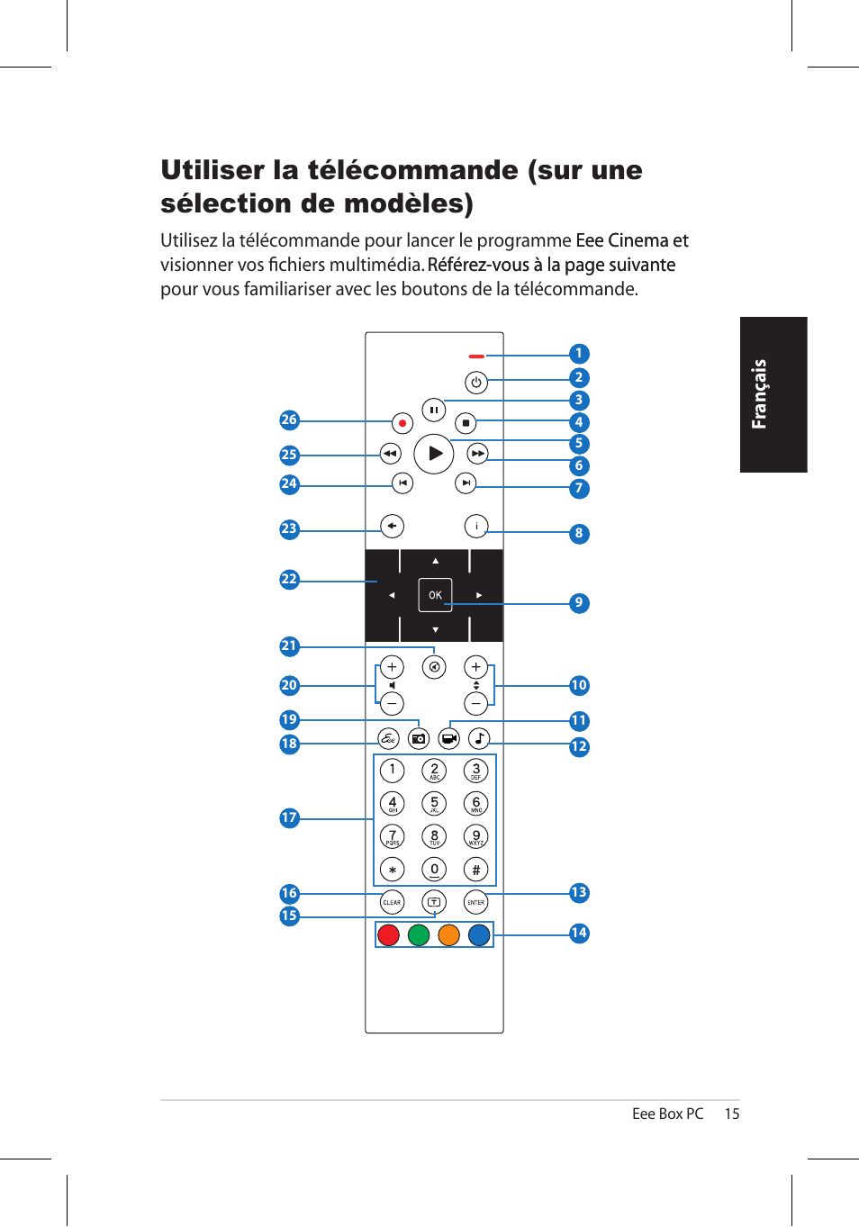 Fr ançais | Asus EB1006 User Manual | Page 49 / 172