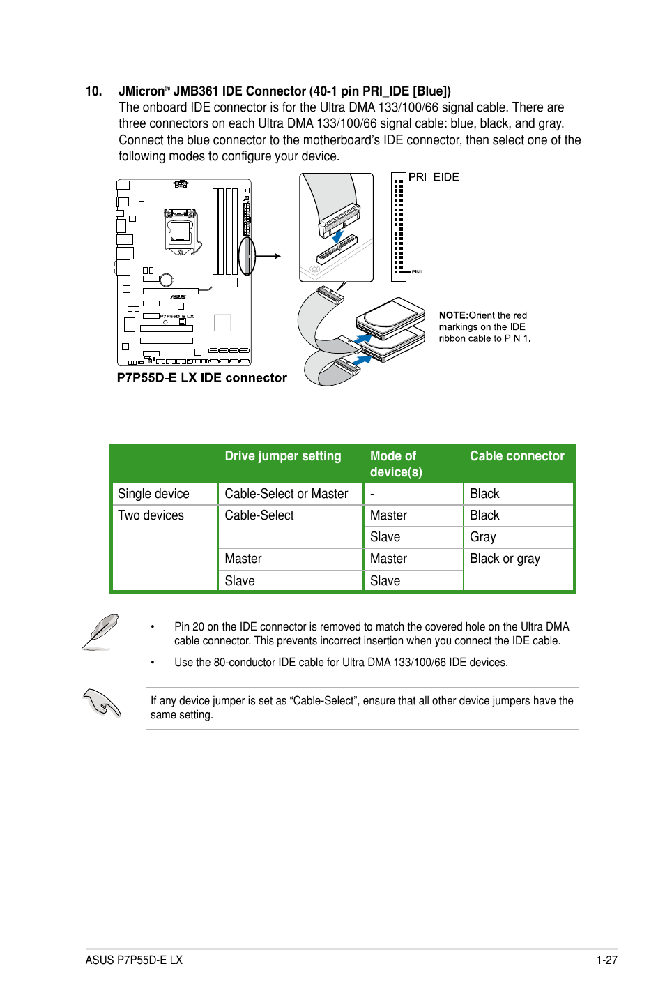 Asus P7P55D-E LX User Manual | Page 39 / 70