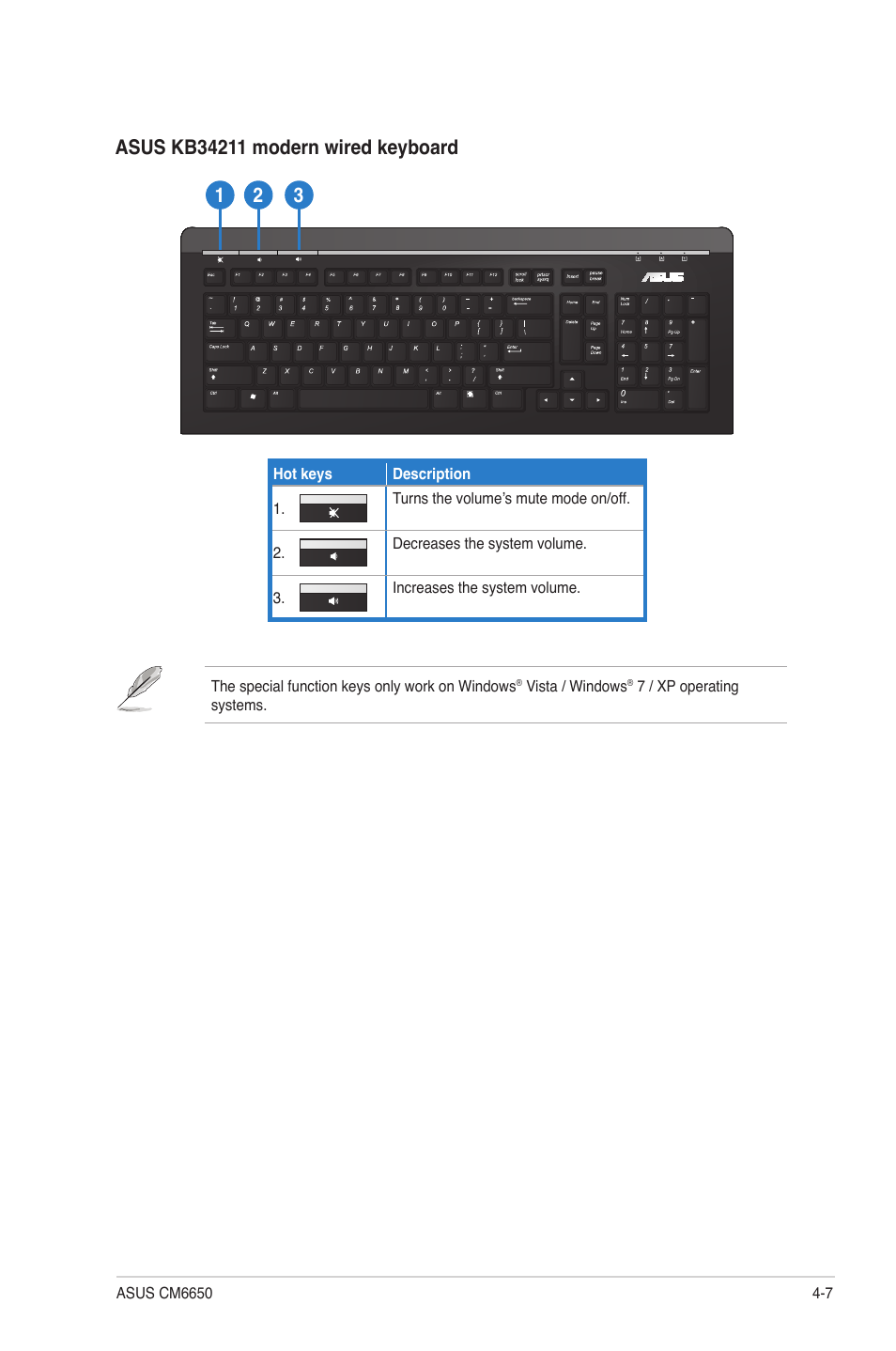 Asus CM6650 User Manual | Page 46 / 78