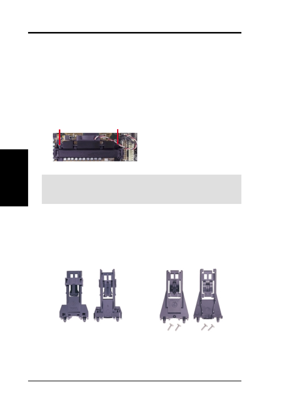 Hardware setup, 2 attaching the heatsink, 3 installing the universal retention mechanism | Asus K7V-RM User Manual | Page 26 / 80