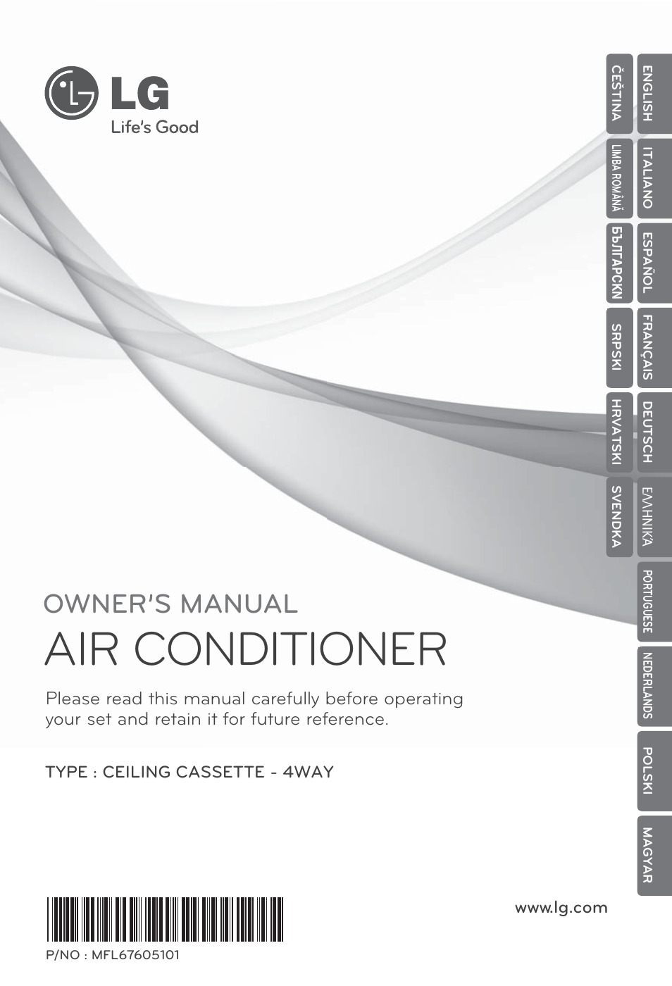 LG ARNU05GTRC2 User Manual | 205 pages