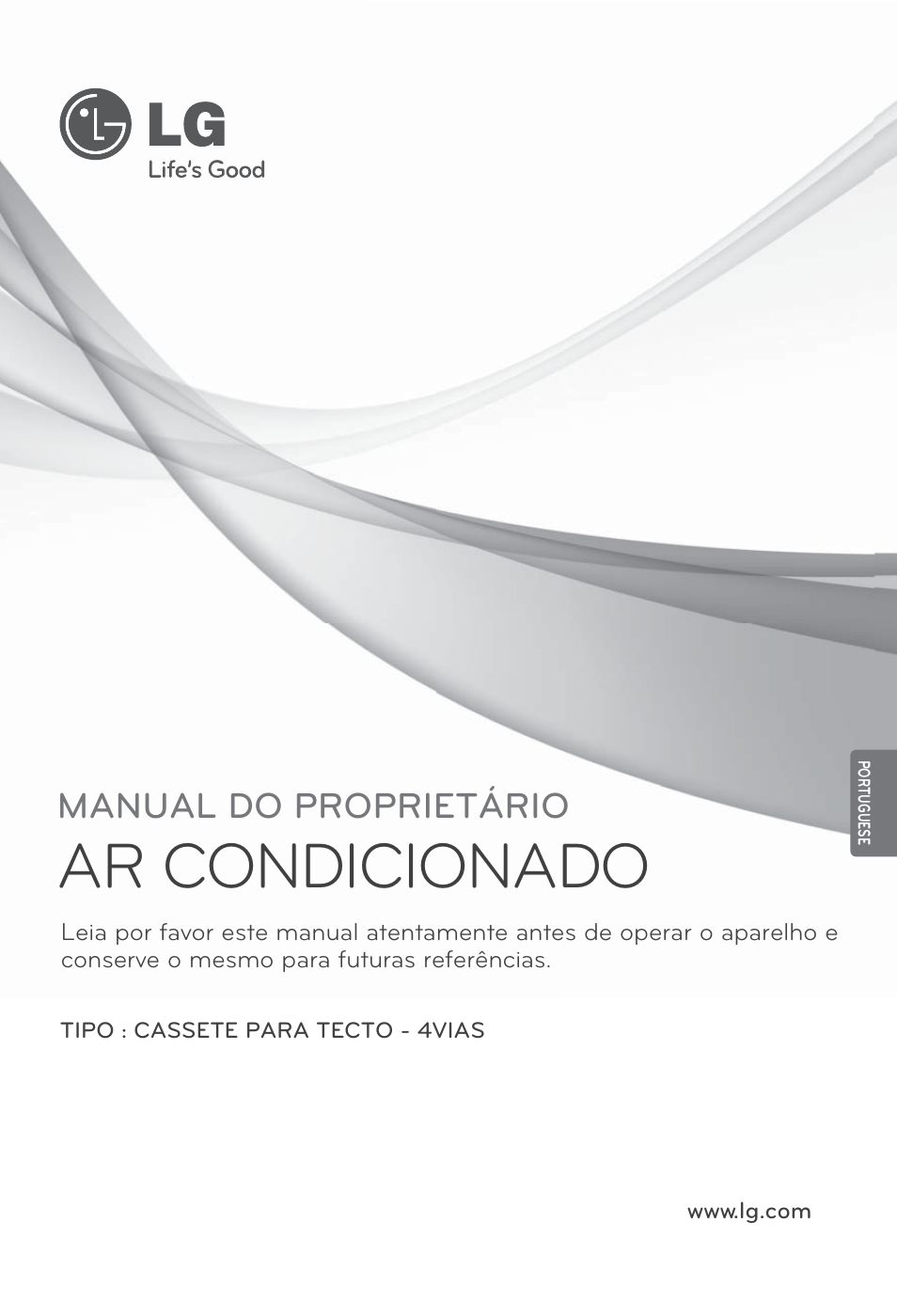 Ar condicionado, Manual do proprietário | LG ARNU05GTRC2 User Manual | Page 73 / 205