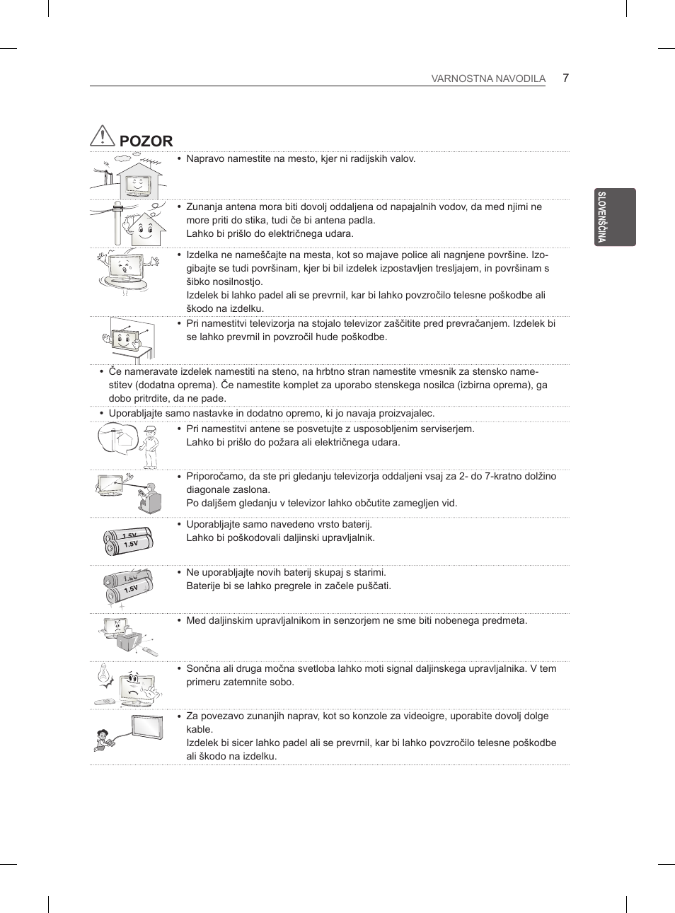 Pozor | LG 37LM620S User Manual | Page 295 / 517