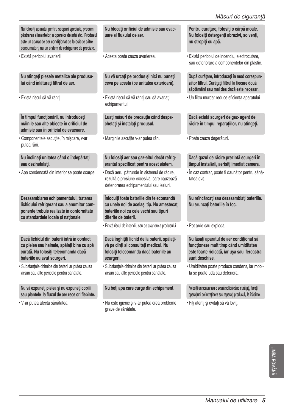 LG MC12AHV User Manual | Page 191 / 211