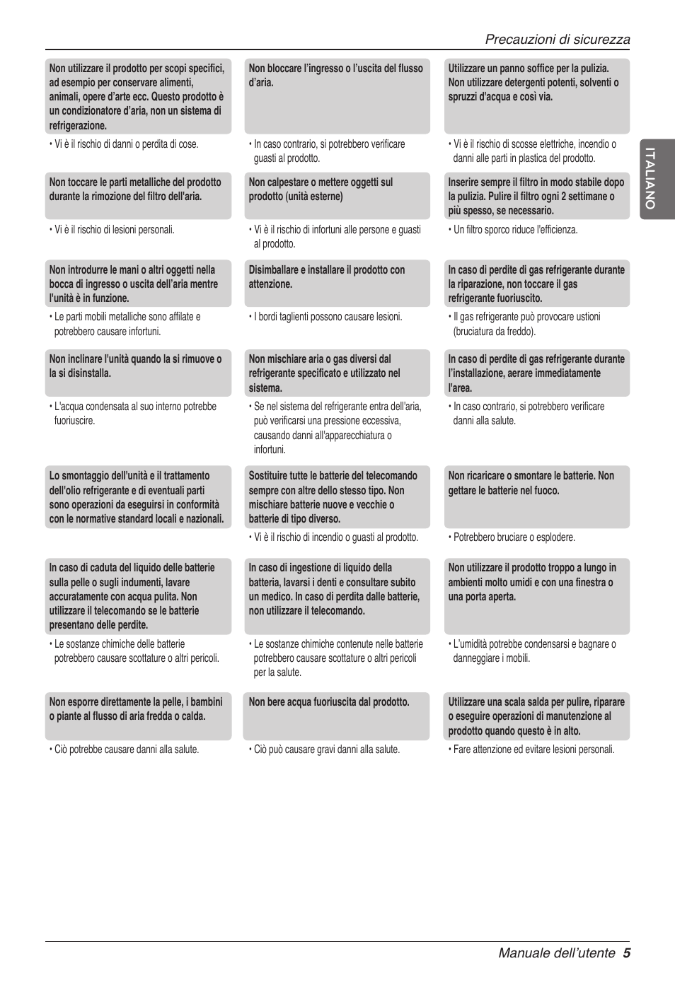 LG MC12AHV User Manual | Page 25 / 211