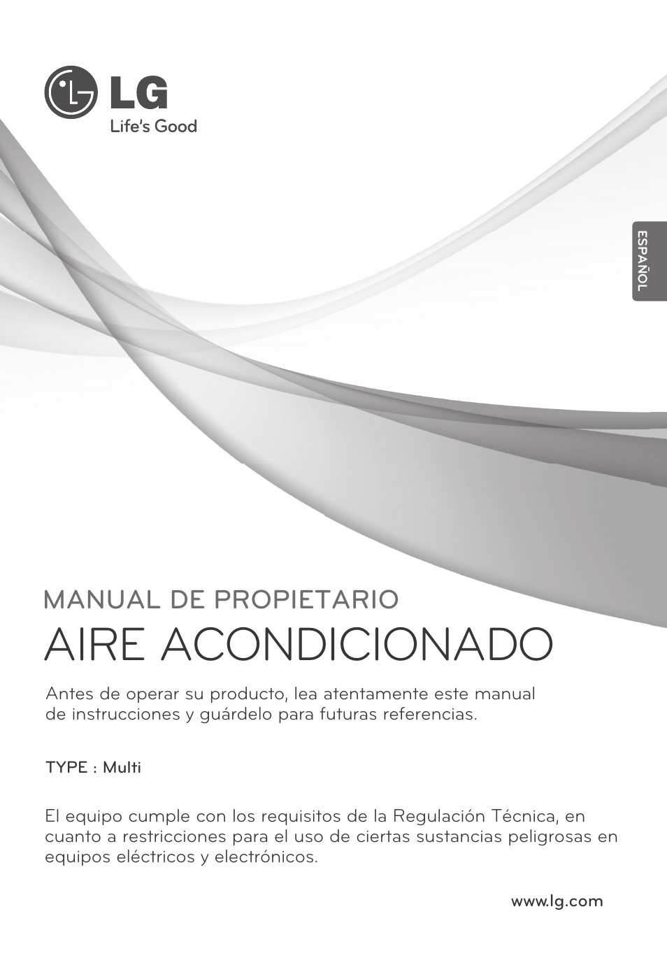 Aire acondicionado, Manual de propietario | LG MC12AHV User Manual | Page 41 / 211