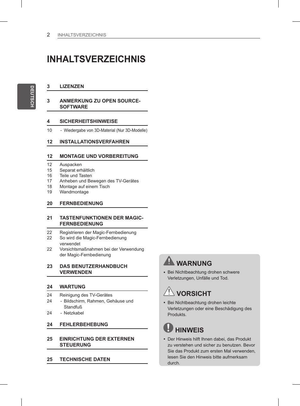 LG 60PM670S User Manual | Page 35 / 243