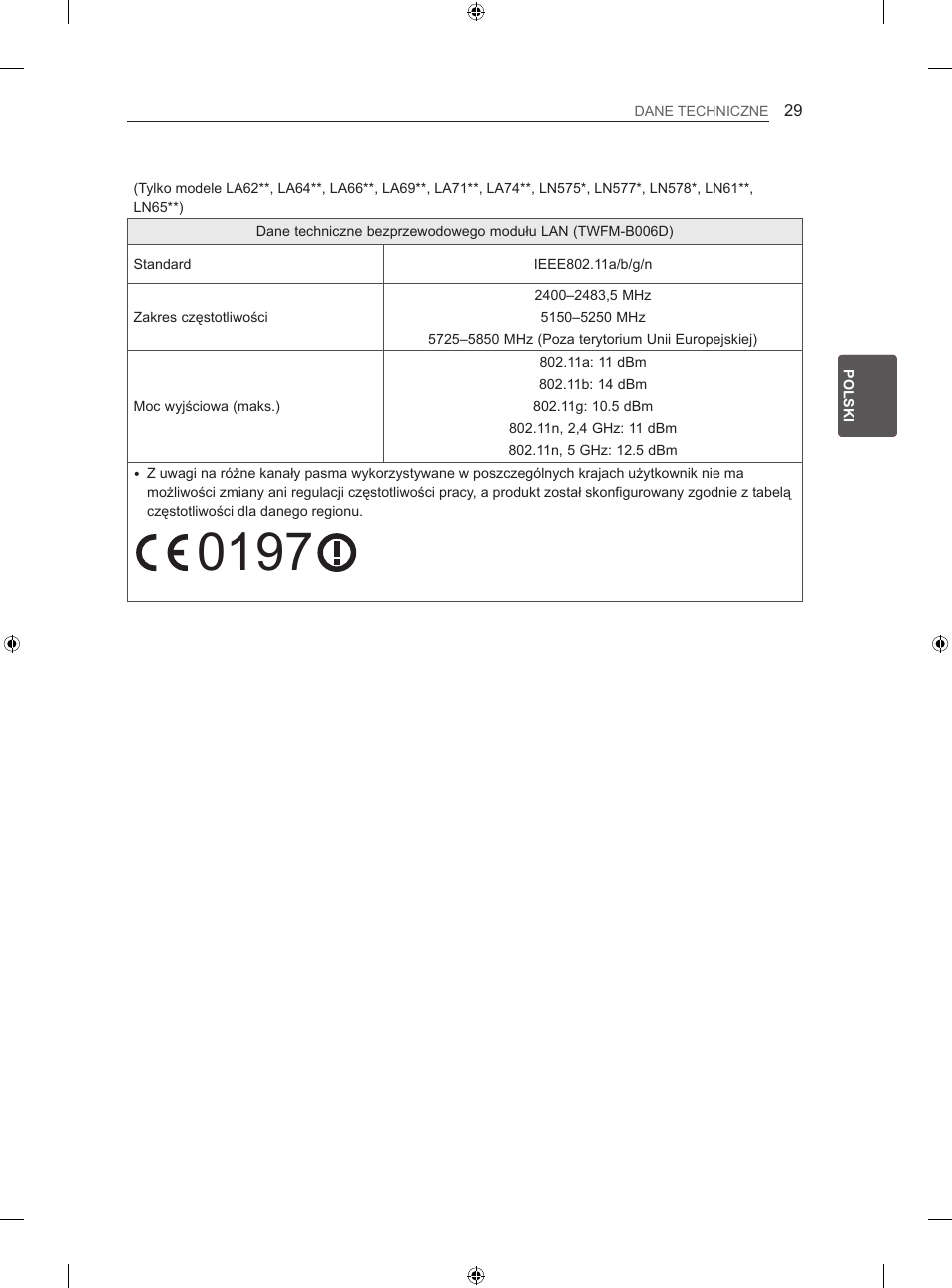 LG 47LN613S User Manual | Page 149 / 552