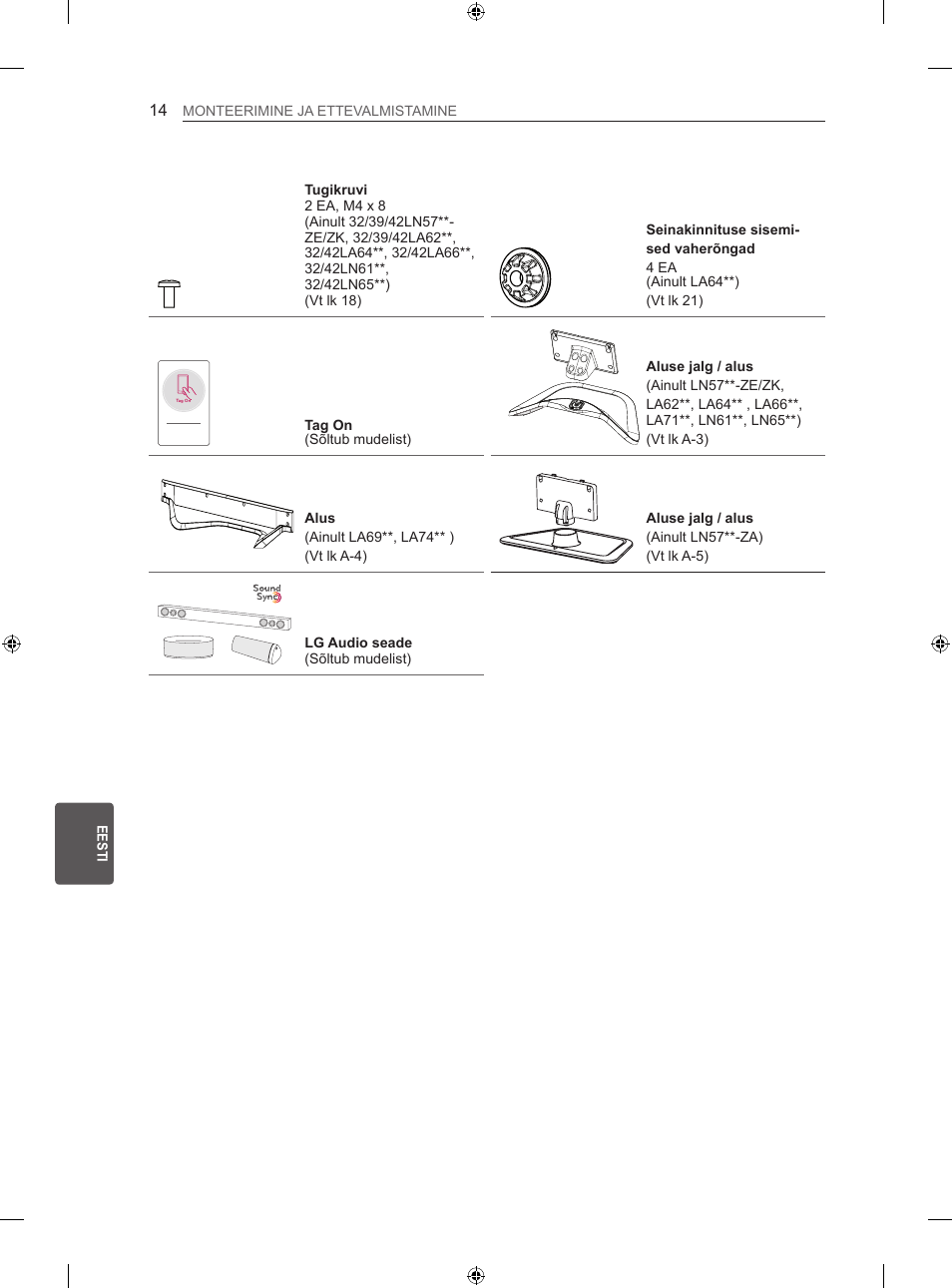 LG 47LN613S User Manual | Page 284 / 552