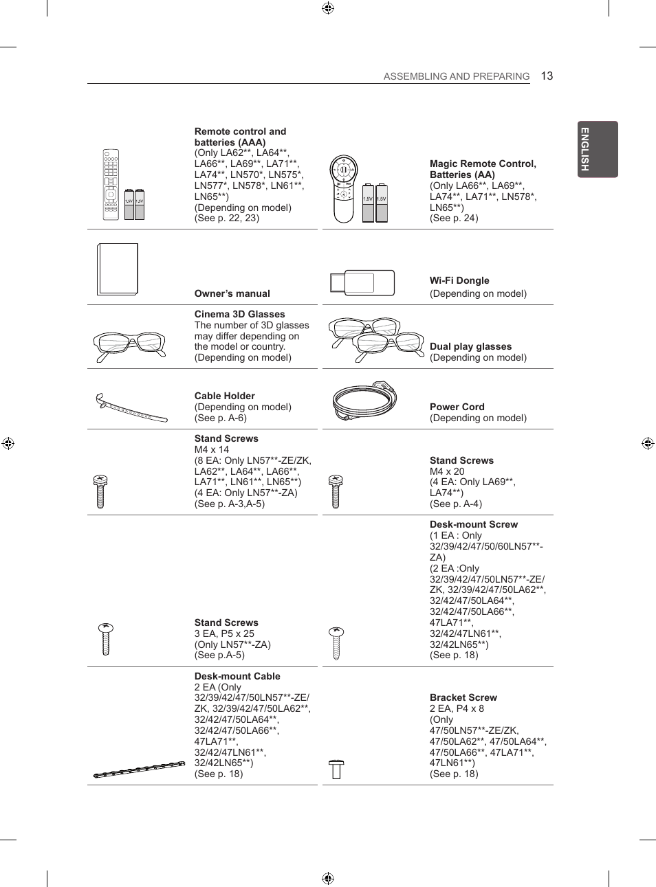 LG 47LN613S User Manual | Page 73 / 552