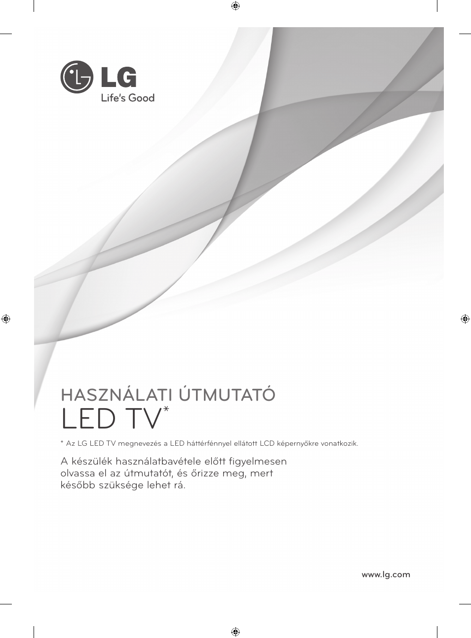 Ee_02_mfl67658601_hun, Led tv, Használati útmutató | LG 47LN613S User Manual | Page 91 / 552