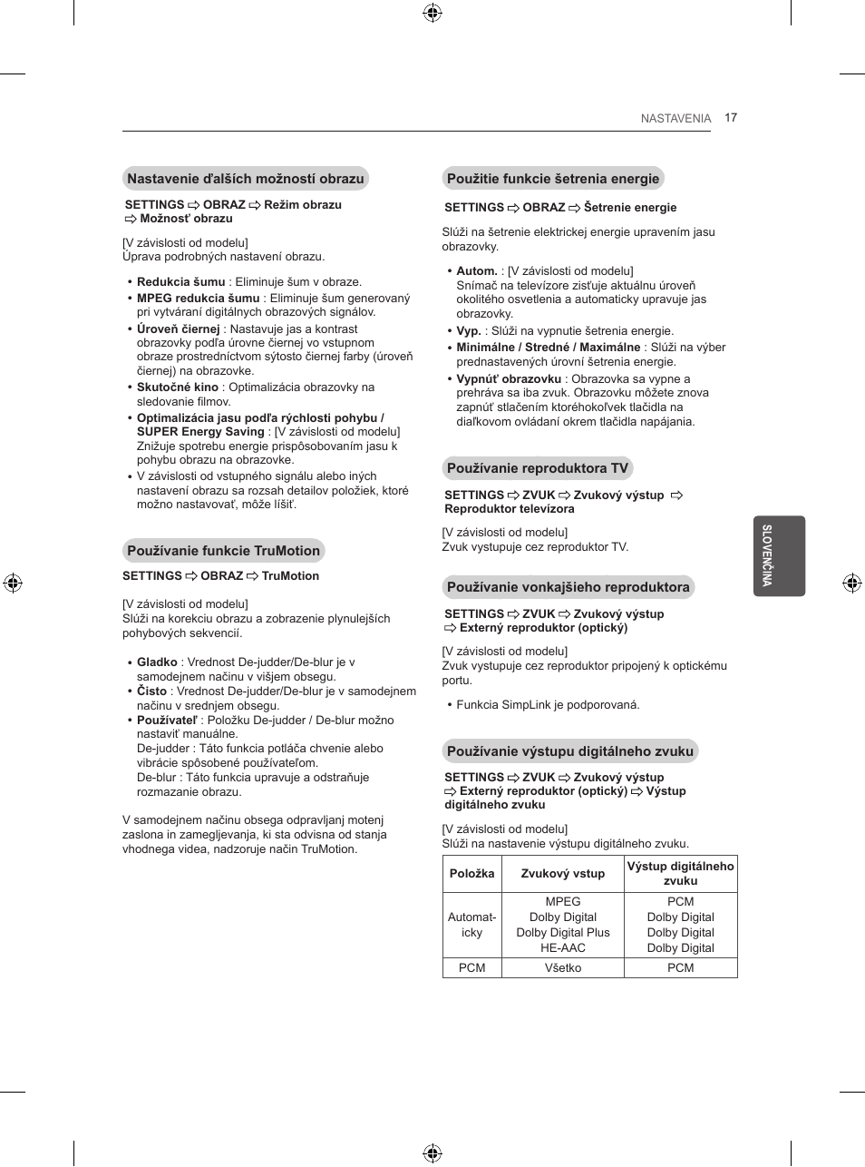 LG 50PB560V User Manual | Page 132 / 387