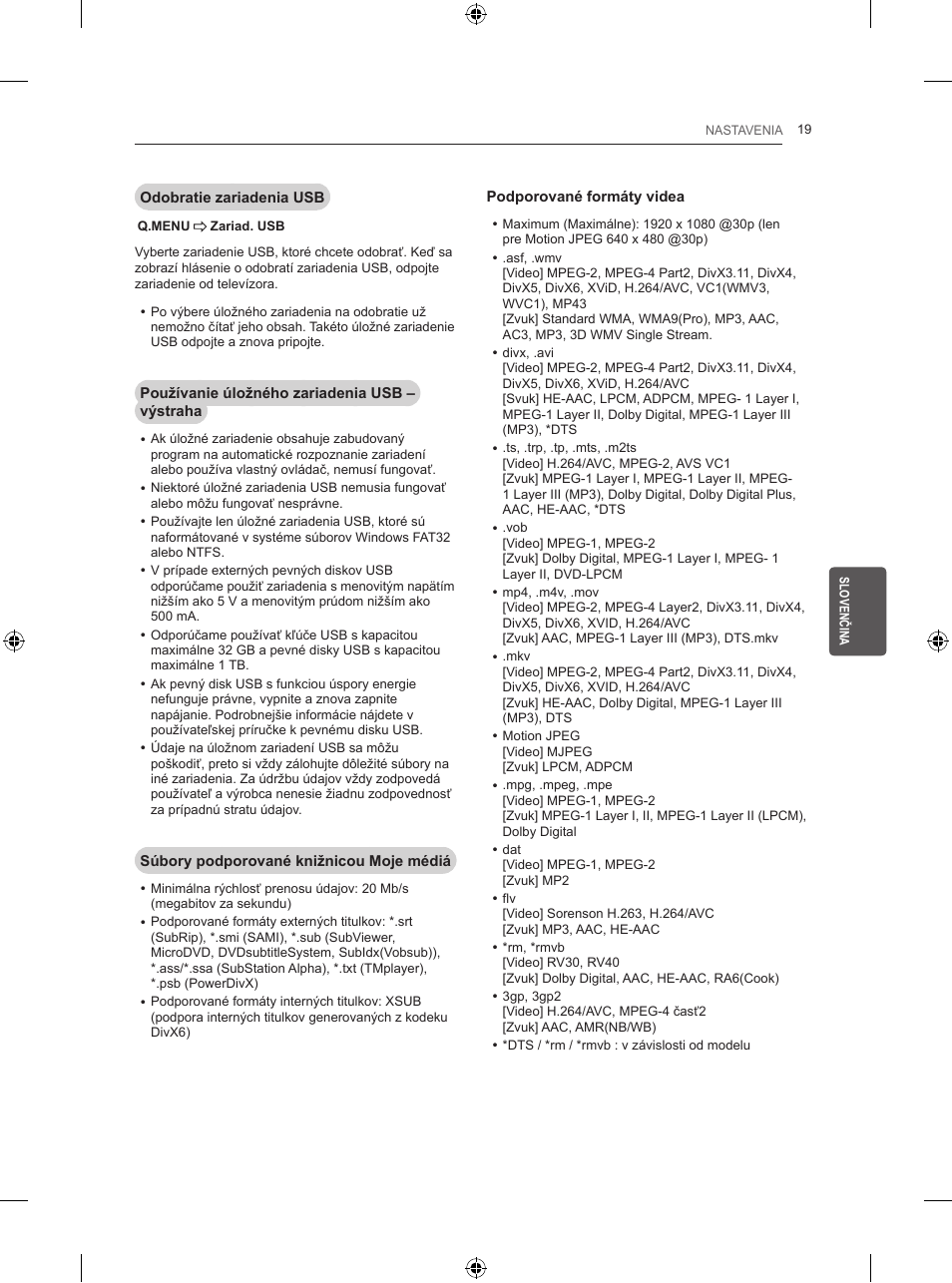 LG 50PB560V User Manual | Page 134 / 387