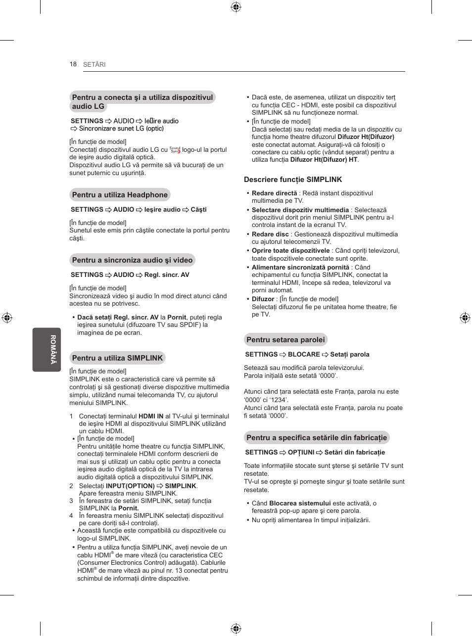 LG 50PB560V User Manual | Page 155 / 387