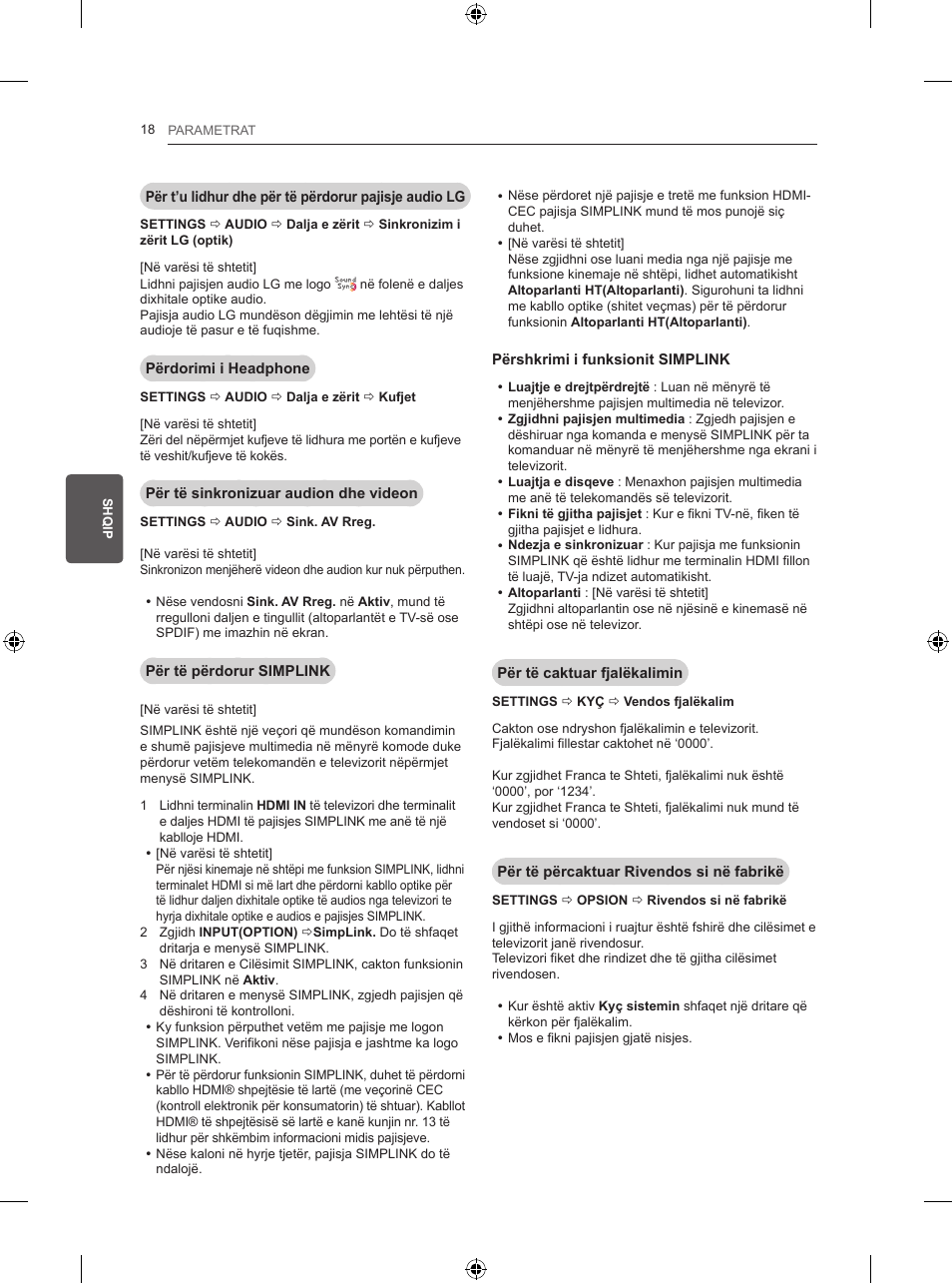 LG 50PB560V User Manual | Page 309 / 387