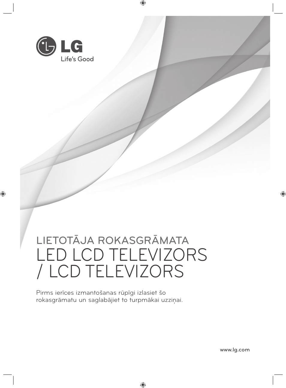 Led lcd televizors / lcd televizors | LG 22LS3500-ZA User Manual | Page 190 / 367