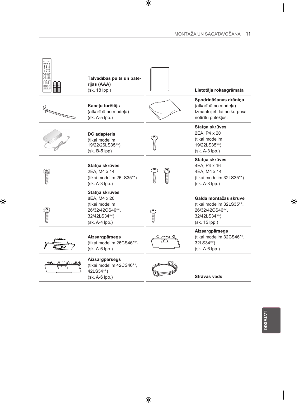 LG 22LS3500-ZA User Manual | Page 200 / 367