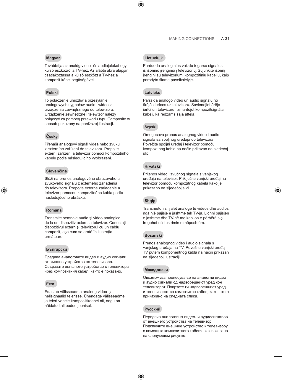 LG 65LB730V User Manual | Page 31 / 332