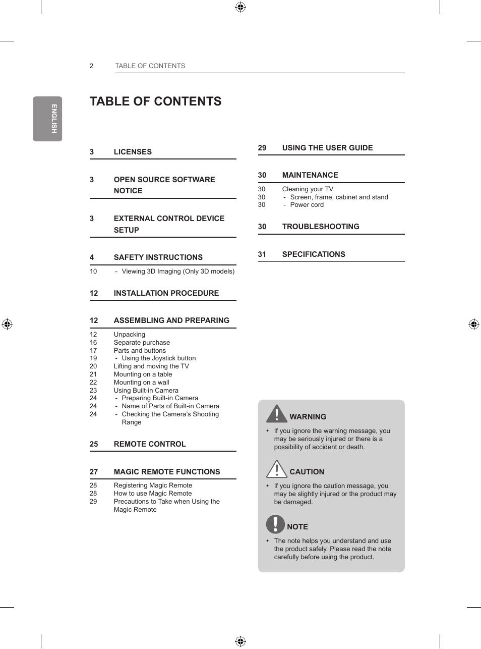 LG 65LB730V User Manual | Page 68 / 332
