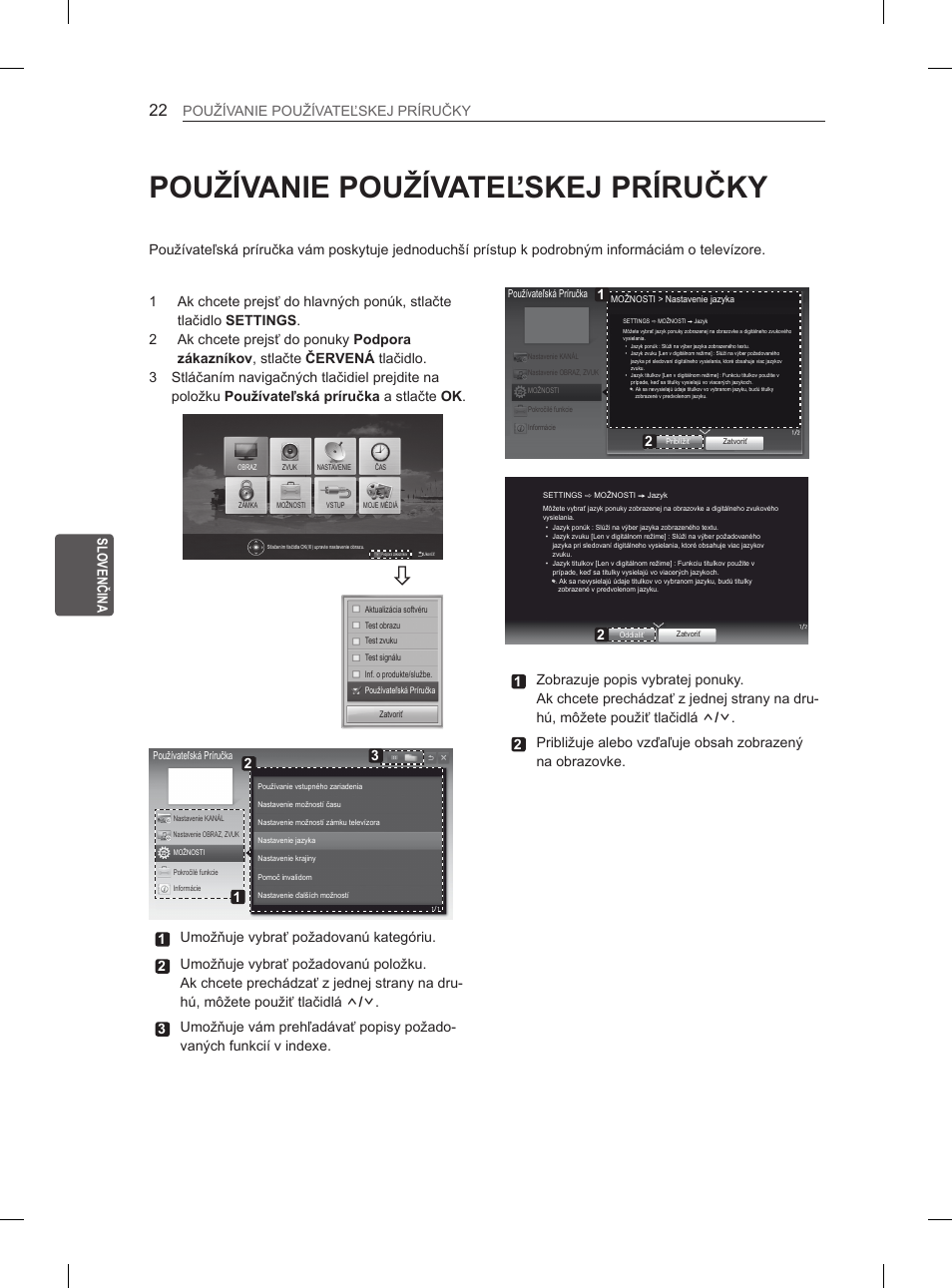 Používanie používateľskej príručky, Eng slovenčina používanie používateľskej príručky | LG 32LN536B User Manual | Page 169 / 443