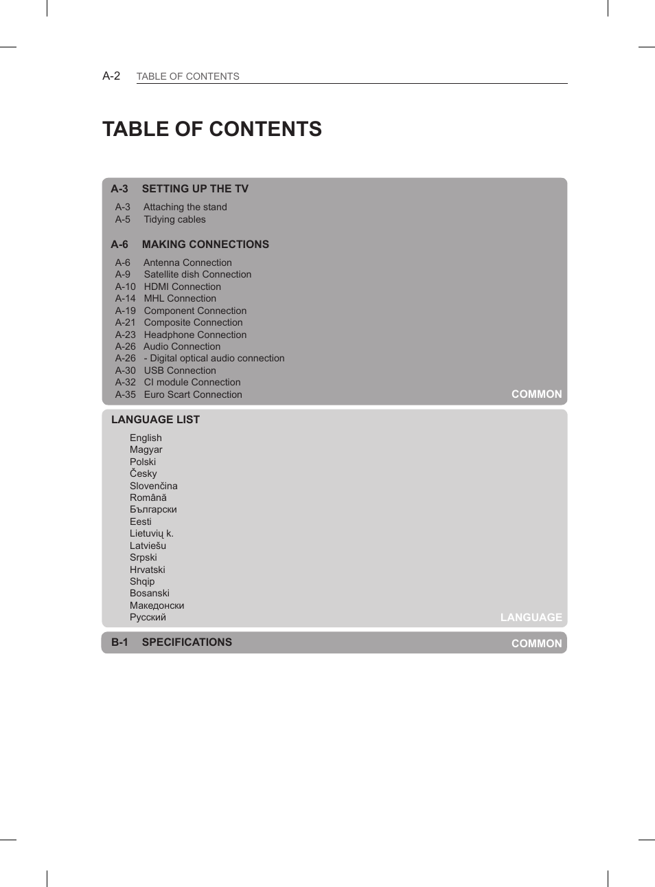LG 32LN536B User Manual | Page 5 / 443