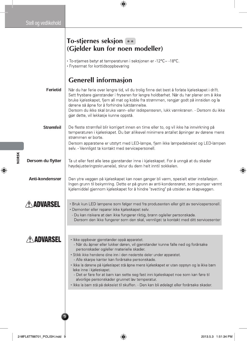 LG GSL545NSQV User Manual | Page 136 / 324