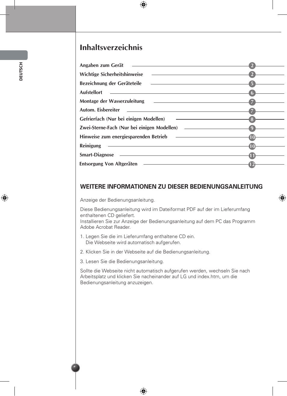 LG GSL545NSQV User Manual | Page 16 / 324