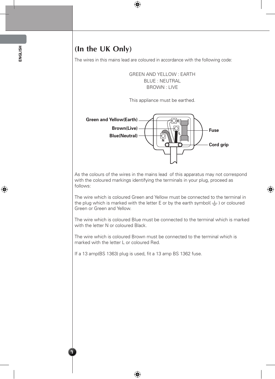 Electrical connections | LG GSL545NSQV User Manual | Page 2 / 324