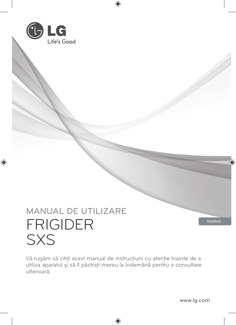 Frigider sxs, Manual de utilizare | LG GSL545NSQV User Manual | Page 225 / 324