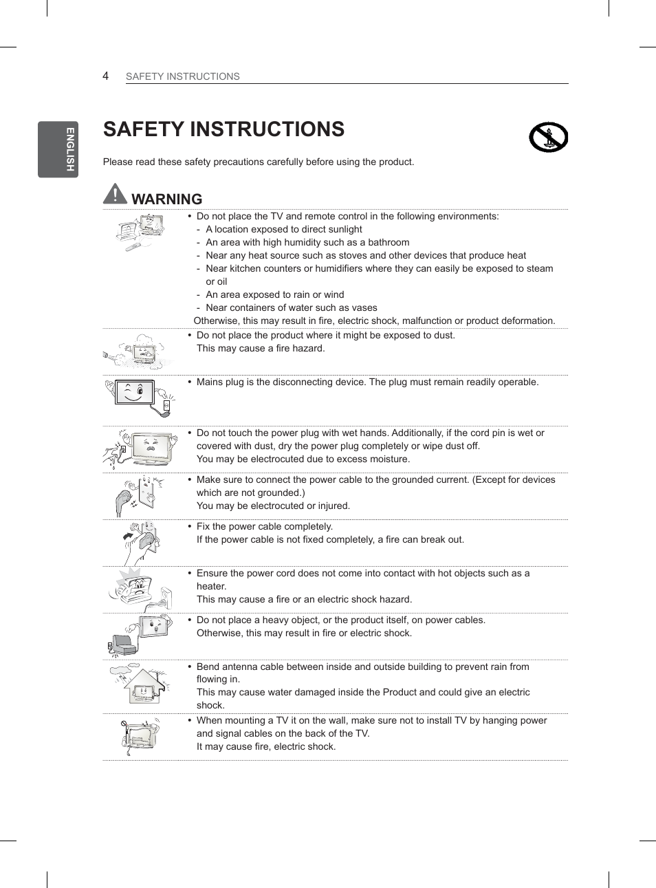 LG 32LM3400 User Manual | Page 10 / 436