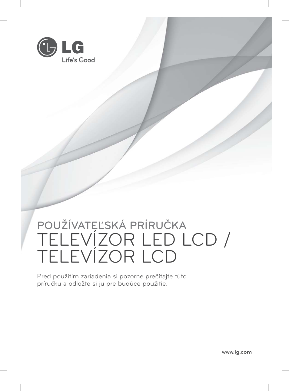 Televízor led lcd / televízor lcd | LG 32LM3400 User Manual | Page 103 / 436