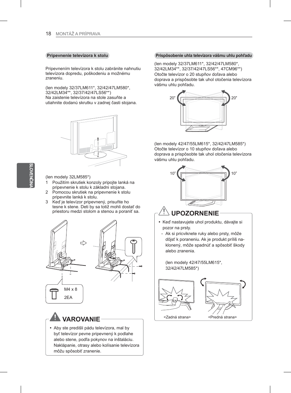LG 32LM3400 User Manual | Page 120 / 436