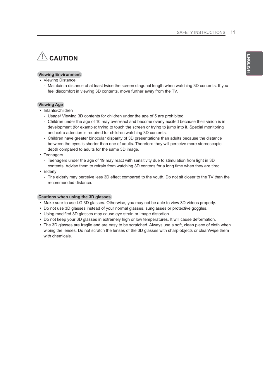 LG 32LM3400 User Manual | Page 17 / 436