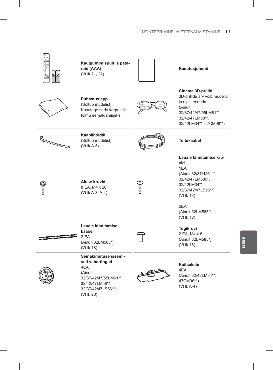 LG 32LM3400 User Manual | Page 187 / 436