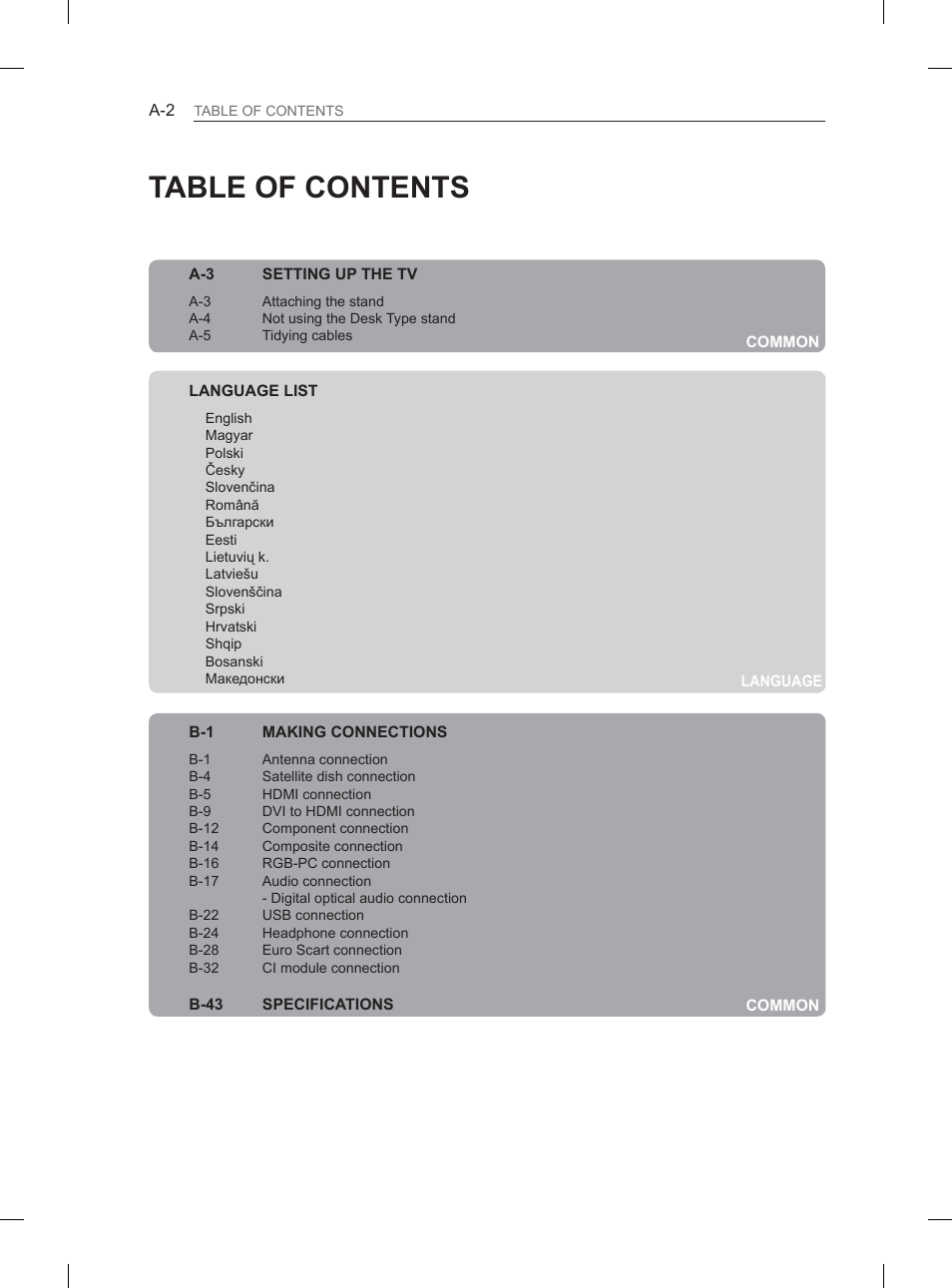 LG 32LM3400 User Manual | Page 2 / 436
