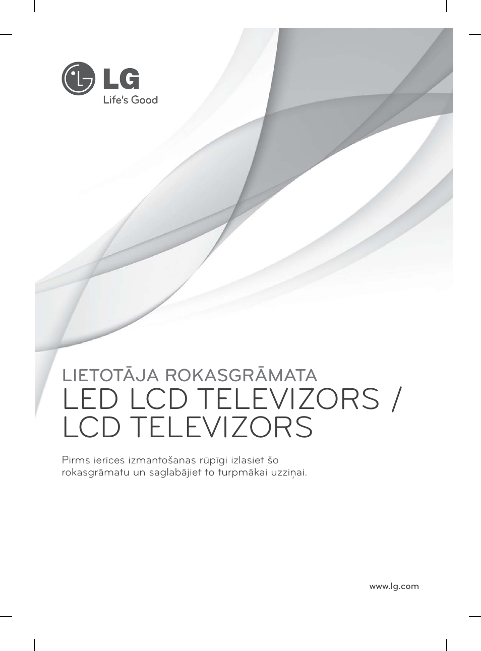 Led lcd televizors / lcd televizors | LG 32LM3400 User Manual | Page 223 / 436