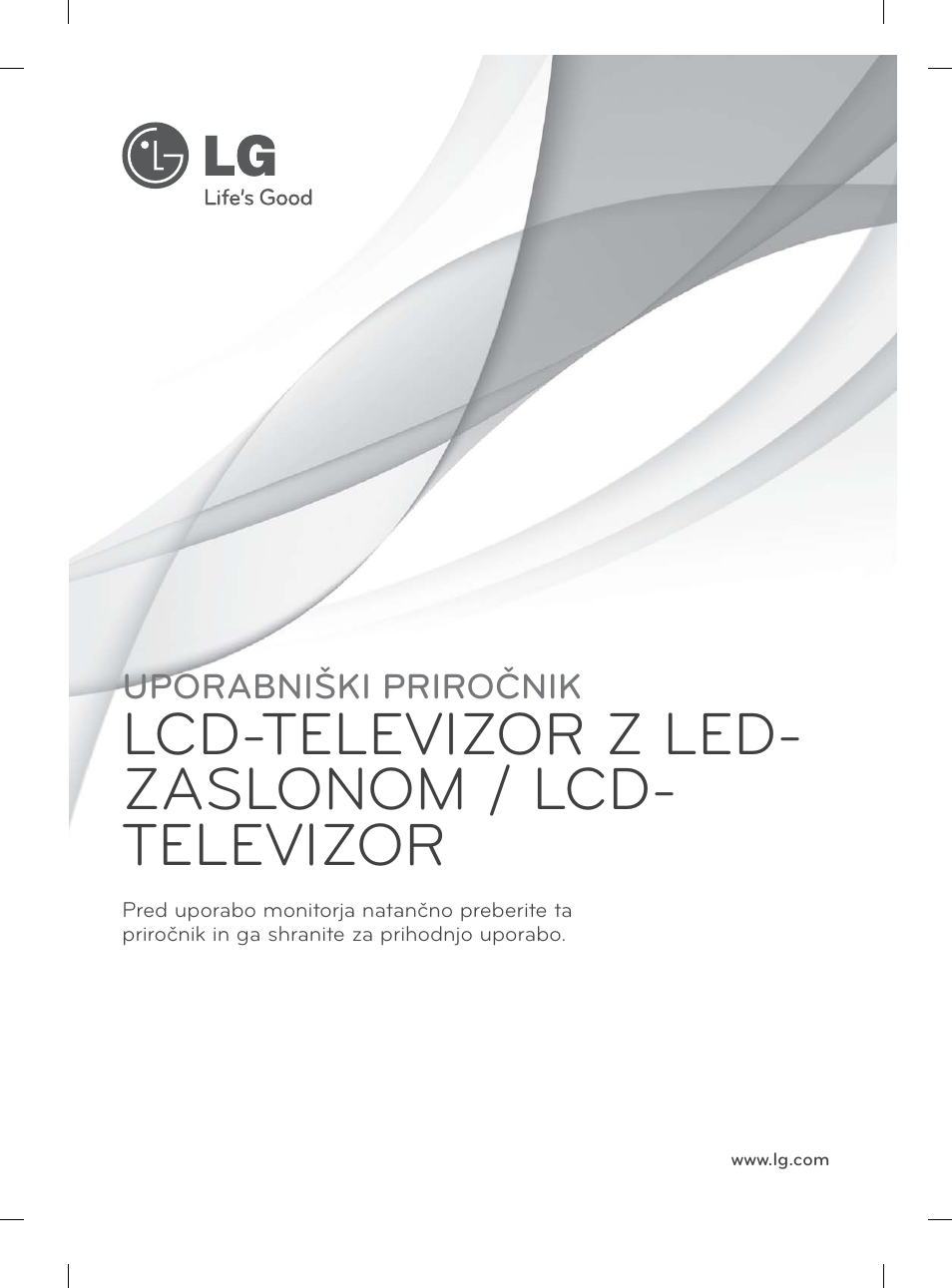Lcd-televizor z led- zaslonom / lcd- televizor | LG 32LM3400 User Manual | Page 247 / 436