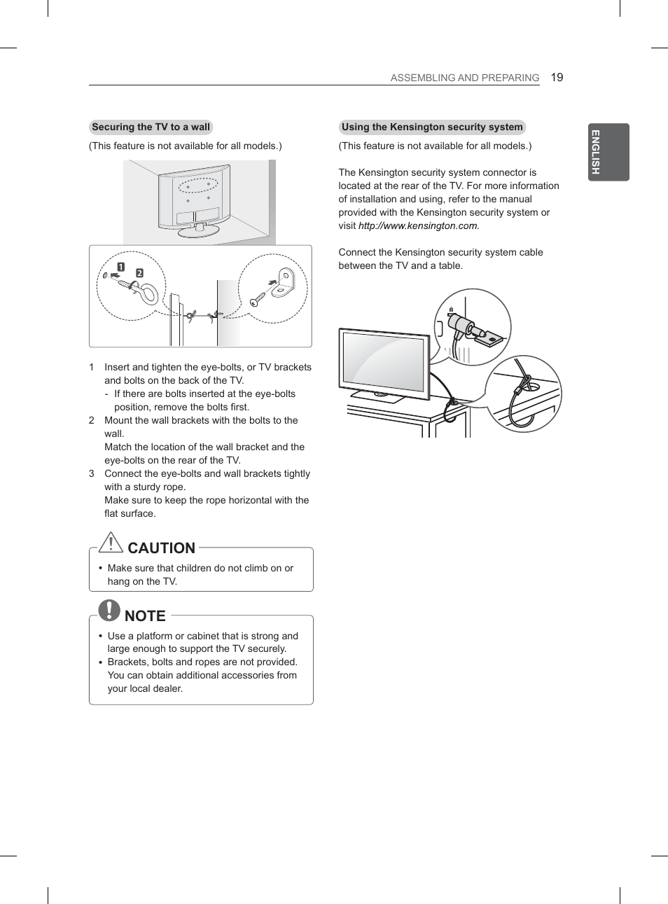 LG 32LM3400 User Manual | Page 25 / 436