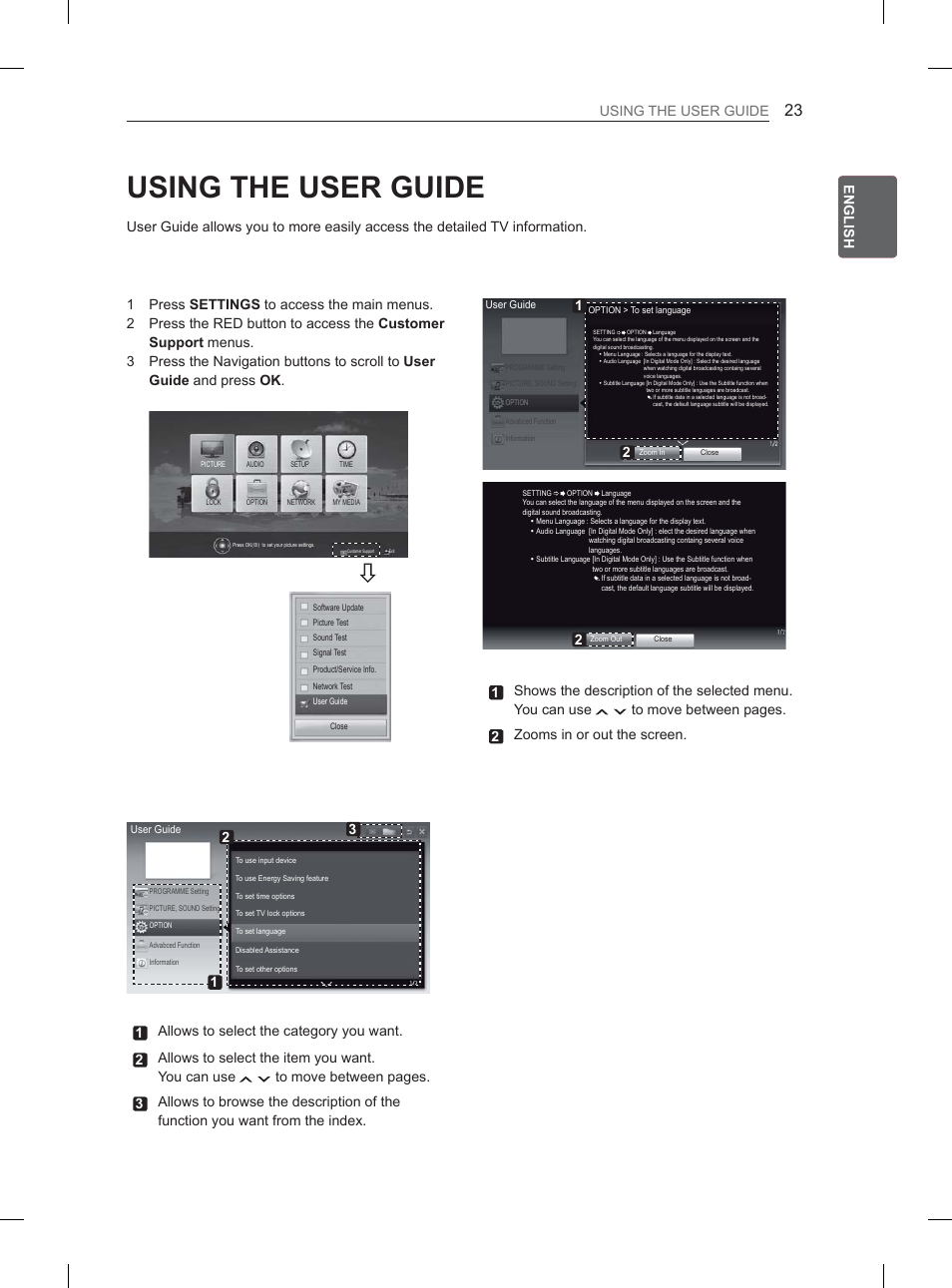 LG 32LM3400 User Manual | Page 29 / 436