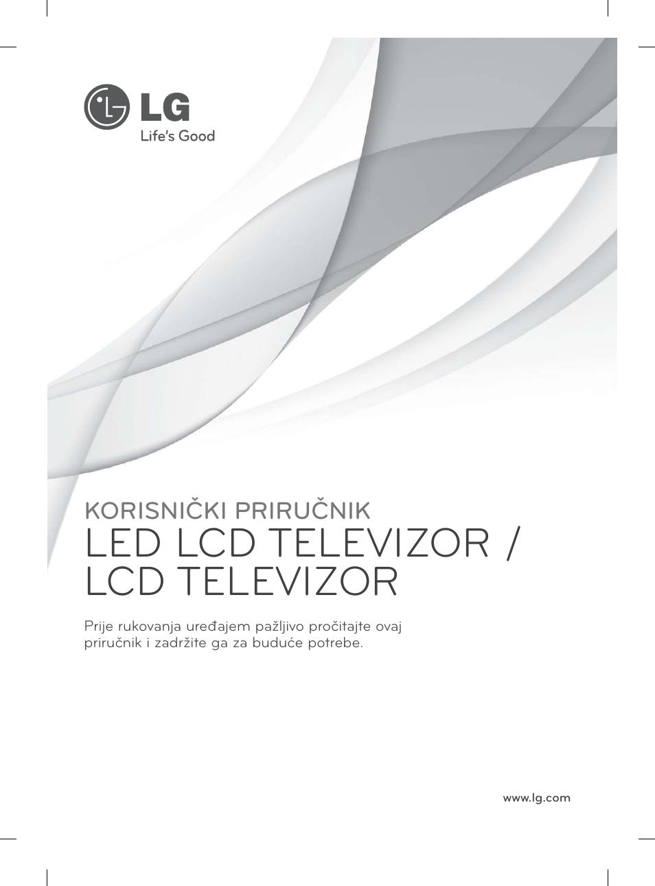 Led lcd televizor / lcd televizor | LG 32LM3400 User Manual | Page 295 / 436