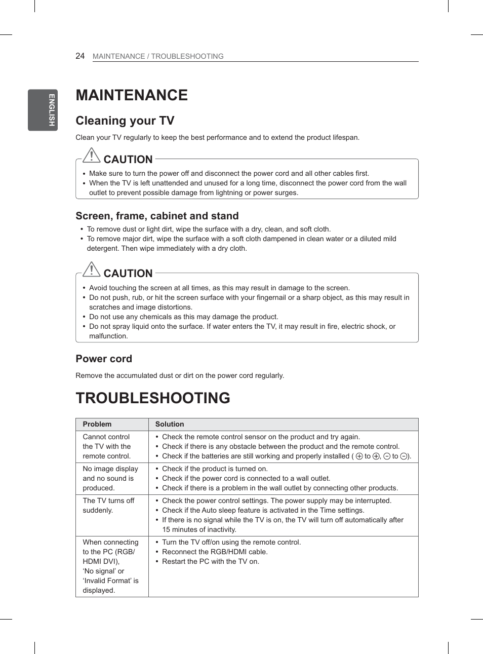 Ohdqlqj\rxu79, 6fuhhqiudphfdelqhwdqgvwdqg, 3rzhufrug | LG 32LM3400 User Manual | Page 30 / 436